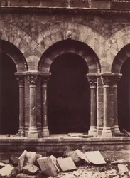 Cathedral of Notre-Dame, Detail of the Cloister Arcade, Le Puy