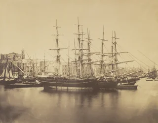 Ships in Harbor, Sète