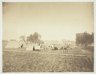 Tents and Military Gear, Camp de Châlons