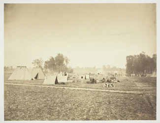 Tents and Military Gear, Camp de Châlons