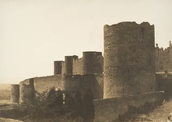 The Ramparts of Carcassonne, 1851