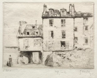 La rue Lacépède: le cour de l
