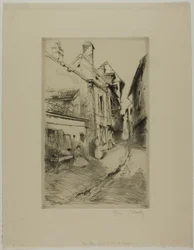 The School Street, Troyes
