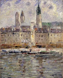 View of Rouen, 1927