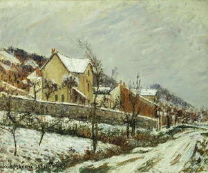 Village in the Snow