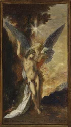 Saint Sebastian and the Angel, c1876