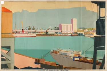 Loading the Oranges at Cape Town, from the Series 