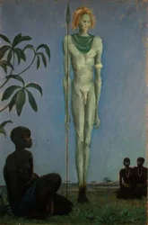 A Dinka Herdsman