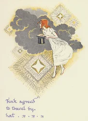 Peter Pan and Wendy: Tink Agreed to Travel by Hat