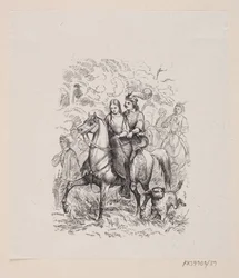 Illustration for "The Wild Swans" in H.C. Andersen, "Fairy Tales and Stories", Volume 1