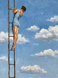 Sky Ladder Swimmer