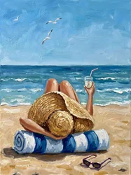 Summer Beach Relaxation