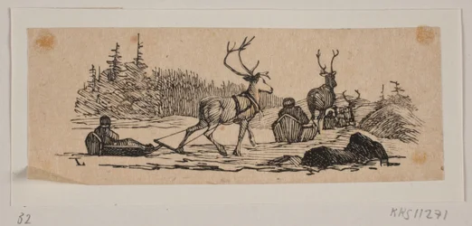 Sledding with Reindeer