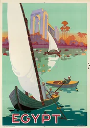 Poster advertising Egypt