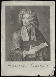 Arcangelo Corelli engraved by Van der Gucht