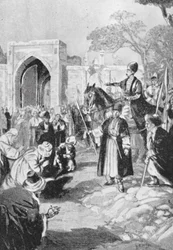 Bokhara opens its Gate to the Mongol Ogodai Khan, AD 1231