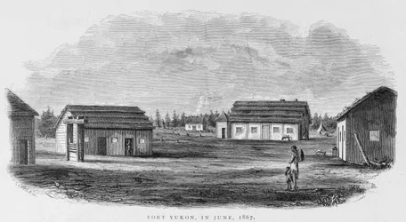 Fort Yukon, June 1867, from 