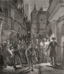 Paris guarded by the people, engraved by Pannemaker-Ligny