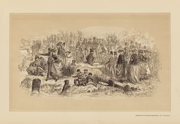 Oxford and Cambridge Boat Race, No 1, On the Banks