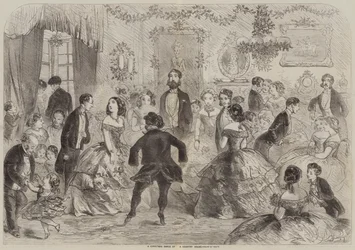 A Christmas Dance at a Country House
