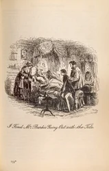 I Find Mr Barkis Going Out with the Tide, from David Copperfield by Charles Dickens (1812-70)