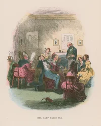 Illustration for Martin Chuzzlewit