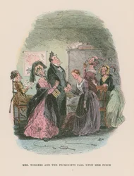 Illustration for Martin Chuzzlewit
