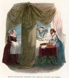 Illustration for Martin Chuzzlewit