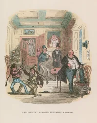 Illustration for Nicholas Nickleby