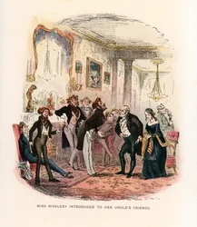 Illustration for Nicholas Nickleby