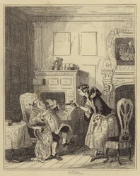 The Duchess of Kingston Forcing Her Refractory Banker to Cash Up