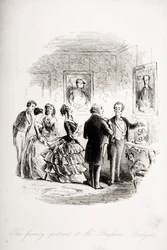 The family portraits at Mr. Bayham Badger