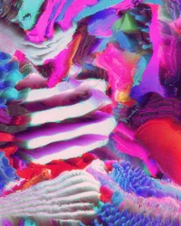 Vibrant Textured Layers