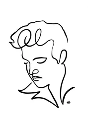 Contemplative Man Profile