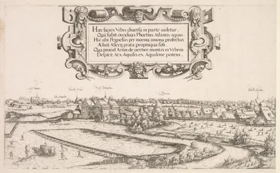 Panoramic View of Nuremberg: Left Portion
