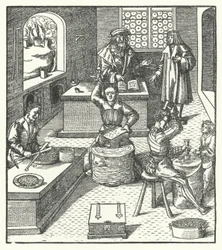 Archduke Maximilian of Austria at the mint