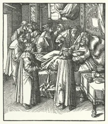 The death of the Holy Roman Emperor Frederick III