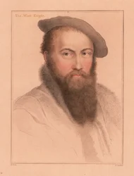 Sir Thomas Wyatt, English ambassador and poet (engraving)