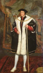 Thomas Howard, Third Duke of Norfolk, Wearing the Collar of the Garter