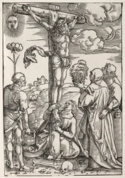 Christ on the Cross with Mary, St. John, Mary Magdalen and St. Stephen, 1505