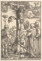 Christ on the Cross with the Virgin and Saints Longinus, Mary Magdalen and John