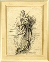 Virgin and Child on a Crescent Moon