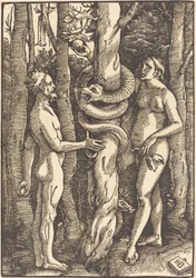 Adam and Eve with Serpent