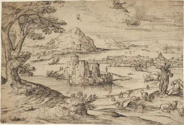 Landscape with Fall of Icarus