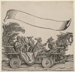 Natural Fools The Triumphal Procession of the Emperor Maximilian I, ca 1515