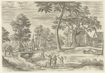 View of Eggevoort (series title: Views from the Surroundings of Brussels)