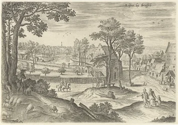 View of Elsene (series title: Views from the Surroundings of Brussels)