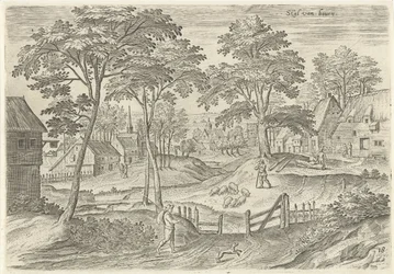 View of Stal (series title: Views from the Surroundings of Brussels)