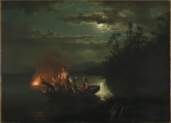 Spear Fishing on Lake Kroderen