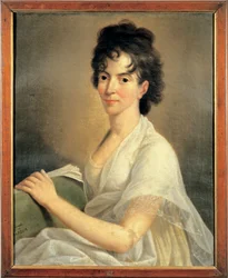 Portrait of Costanze Weber, wife of Wolfgang Amadeus Mozart